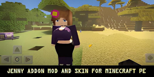 Jenny mod for Minecraft PE MOD Ekran Görüntüsü 0