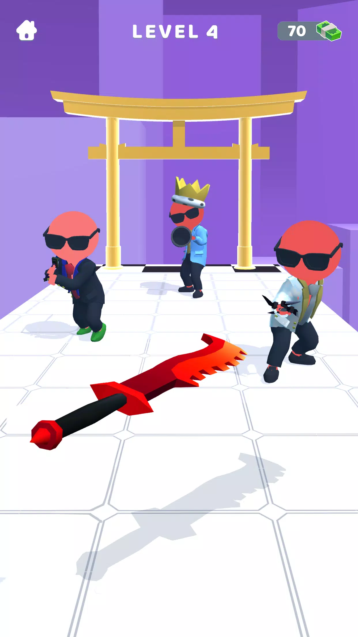 Sword Play! Ninja Slice Runner Zrzut ekranu 3