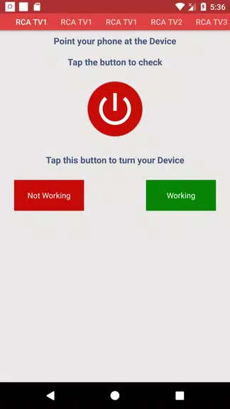 RCA Universal Remote Tangkapan skrin 2