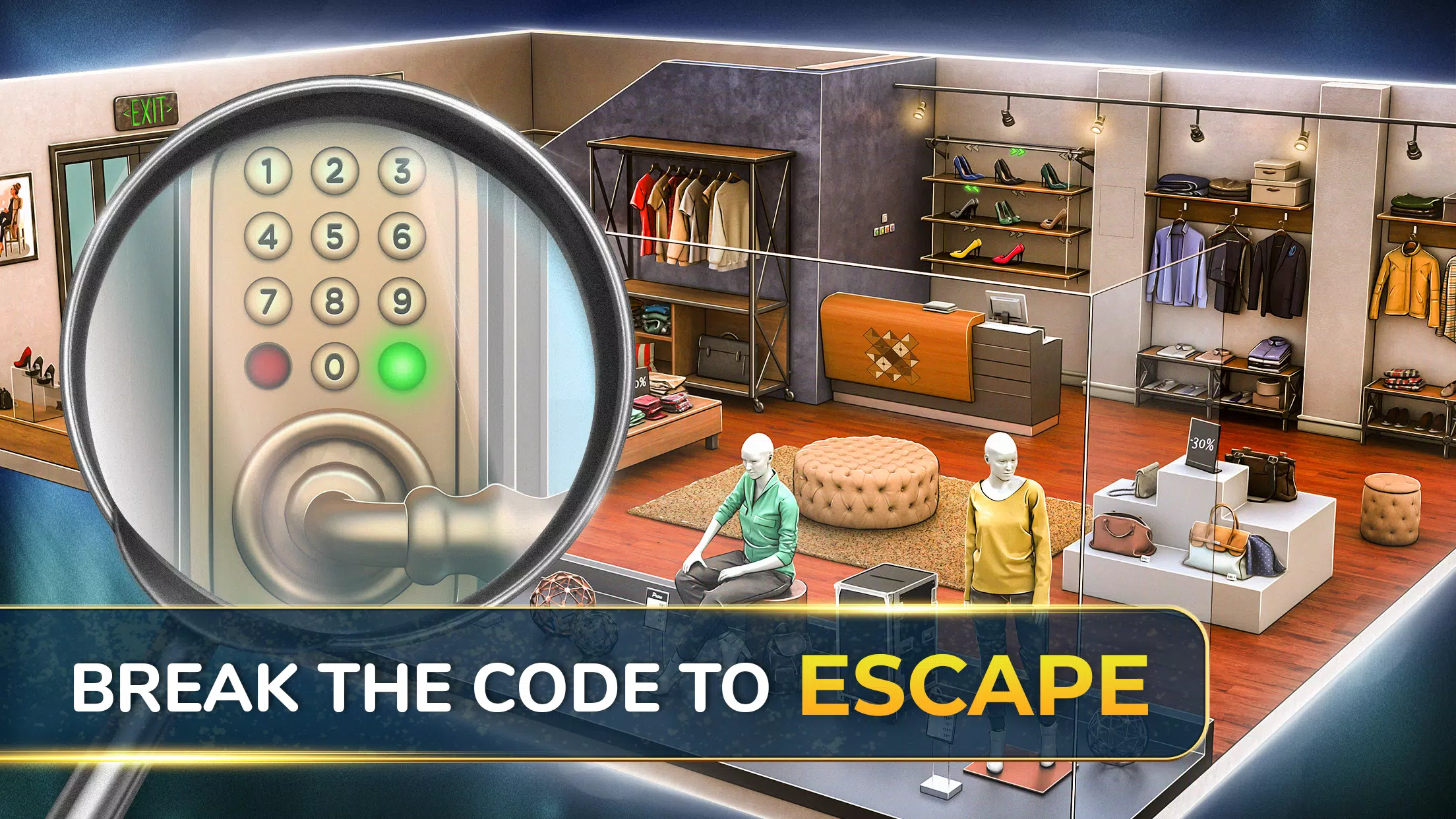 Rooms & Exits Escape Room Game Captura de pantalla 2