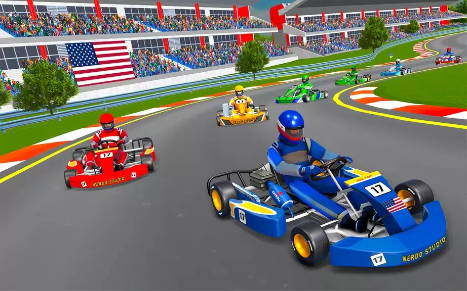 Go Kart Racing Games 3D Stunt應用截圖第2張