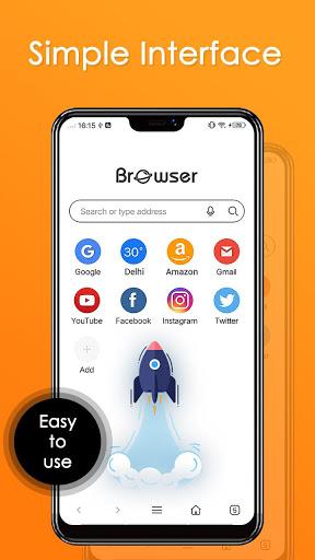 Browser King: Secure Browser, Fastest Web Browser 스크린샷 0