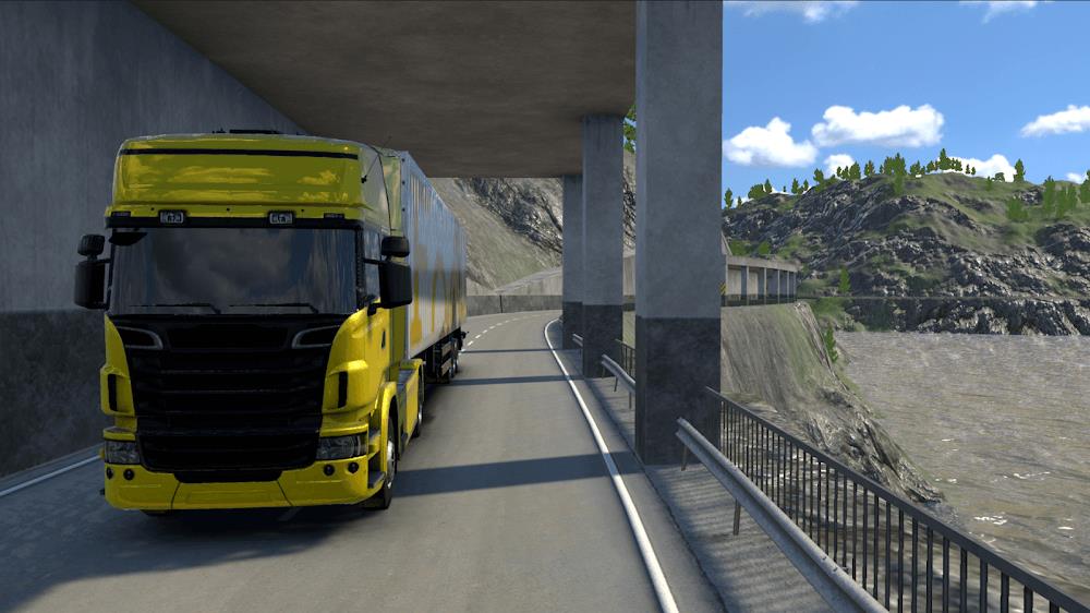 Truck Simulator: The Alps स्क्रीनशॉट 3