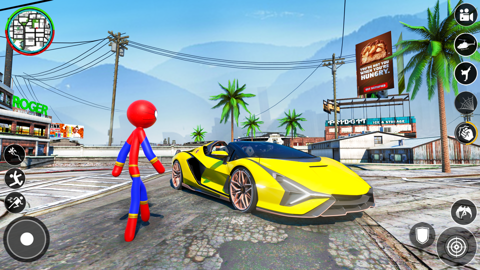 Spider Hero Man Game-Superhero Capture d'écran 2