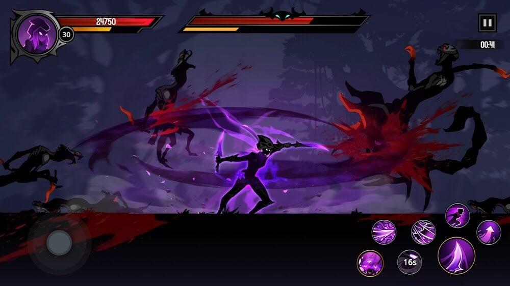 Shadow Knights: Ninja Game RPG 스크린샷 2