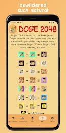 Doge 2048 ဖန်သားပြင်ဓာတ်ပုံ 1