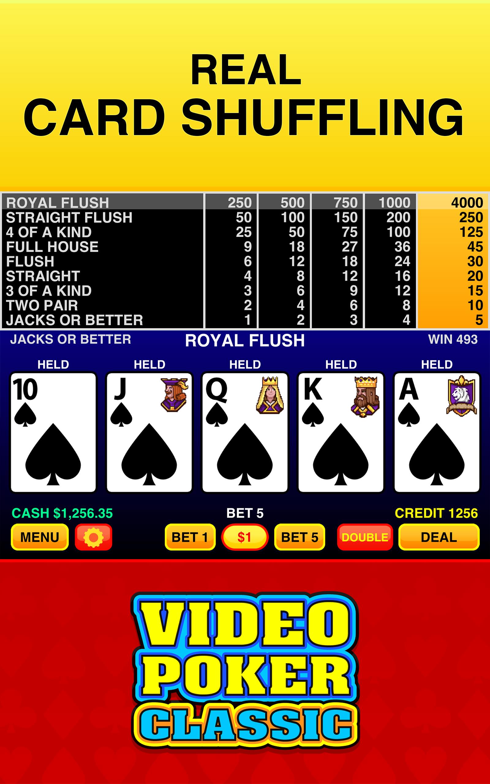 Video Poker Classic ® Скриншот 2