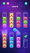 Sort Jellies - Color Puzzle Schermafbeelding 1