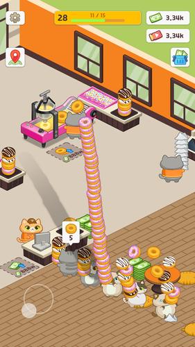 Cat diner: Franchise tycoon Captura de tela 3