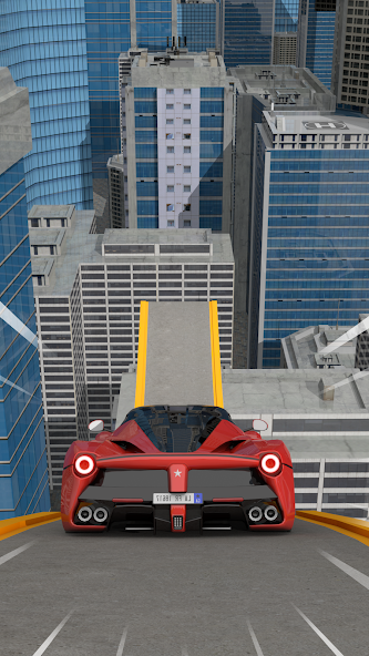 Ramp Car Jumping Mod Tangkapan skrin 1