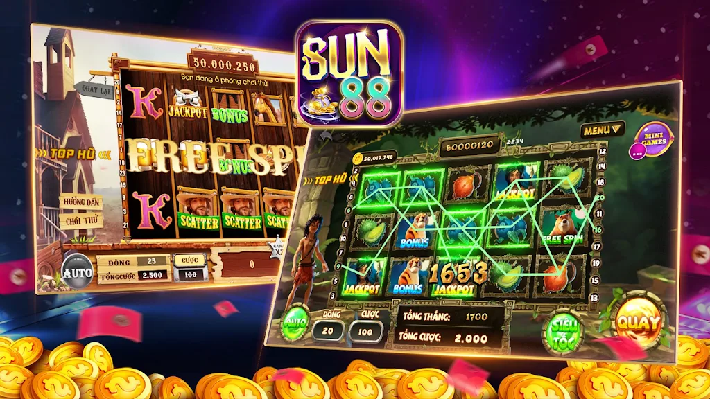 Sun88:đánh bài, nổ hũ, lô đề Capture d'écran 1