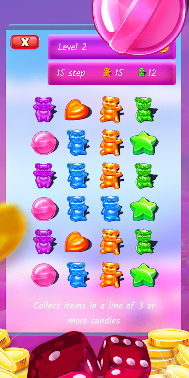 Sugar Rush स्क्रीनशॉट 2