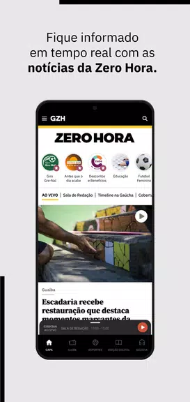 Schermata GZH: notícias do RS e do mundo 1