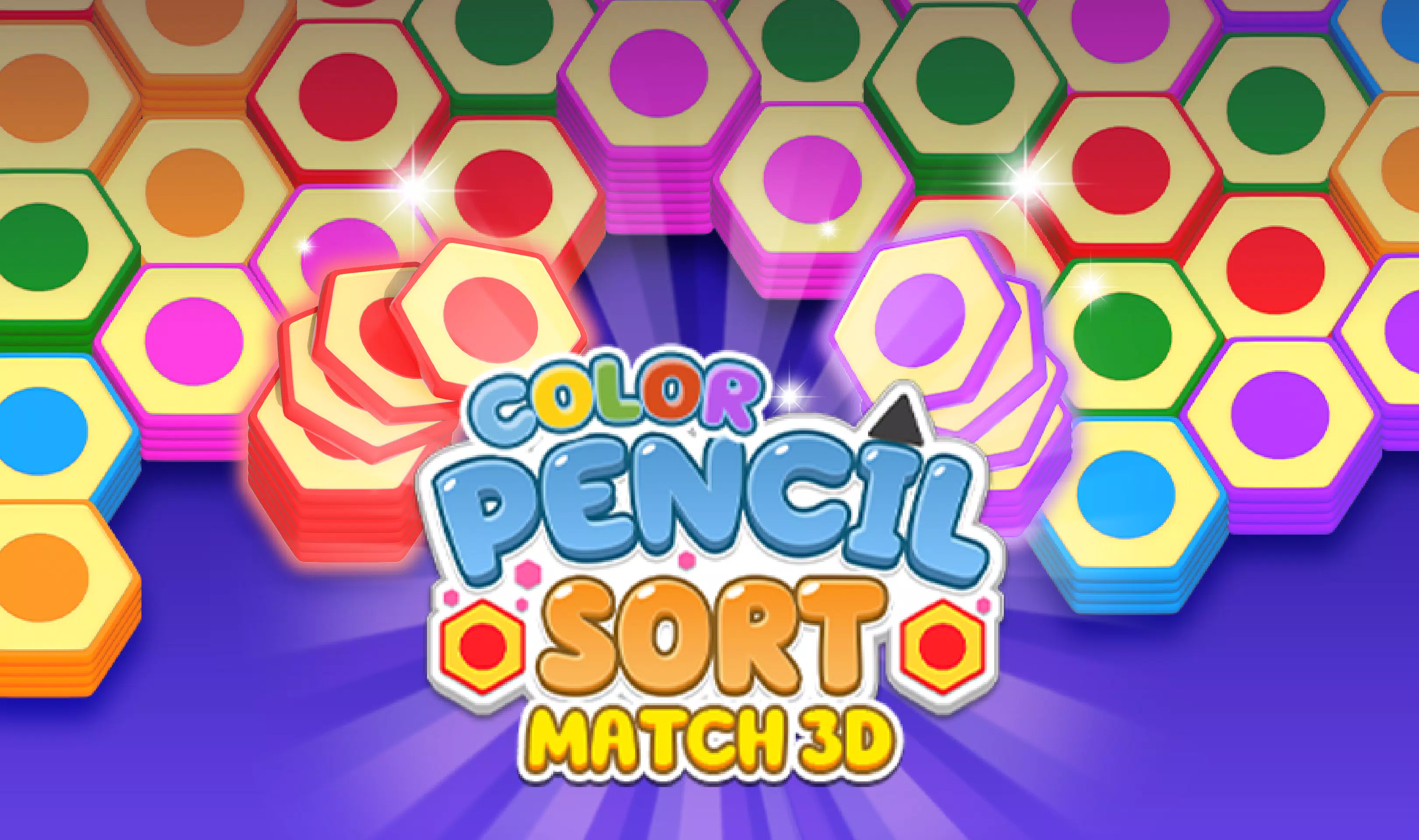 Color Pencil Sort - Match 3D Tangkapan skrin 0