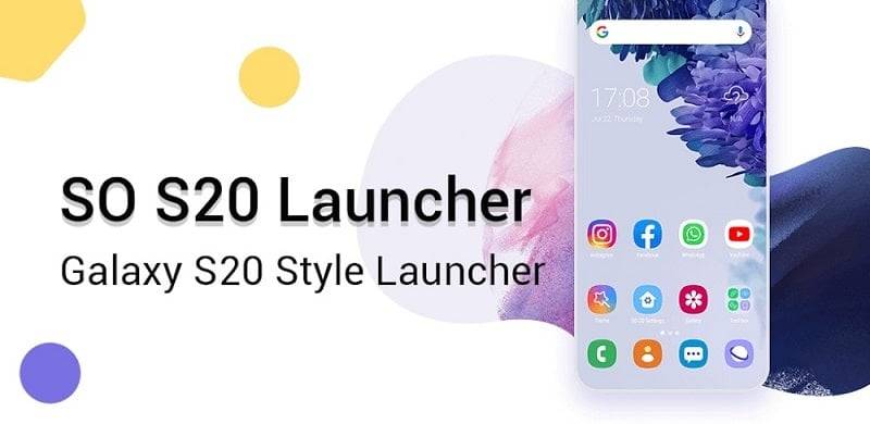 SO S20 Launcher for Galaxy S Tangkapan skrin 0