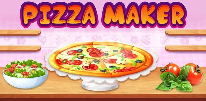 Pizza Maker Pizza Cooking Game स्क्रीनशॉट 0