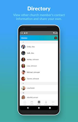 Church Center App Capture d'écran 2