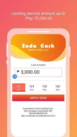 Zada Cash ภาพหน้าจอ 0