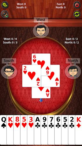 Call Bridge Card Game Zrzut ekranu 2