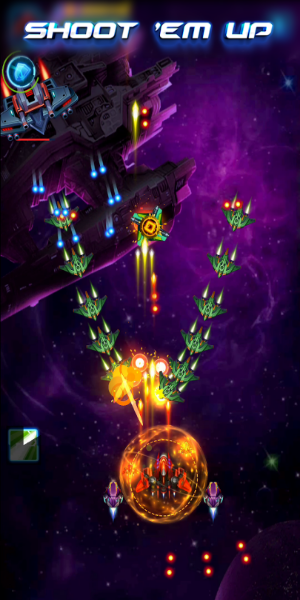 Space Invaders: Galaxy Shooter Tangkapan skrin 1