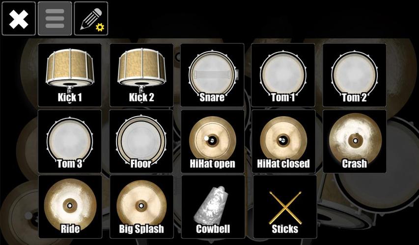 Drums real kit Capture d'écran 3