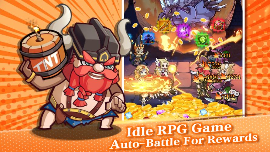 Mythic Summon: Idle RPG應用截圖第2張