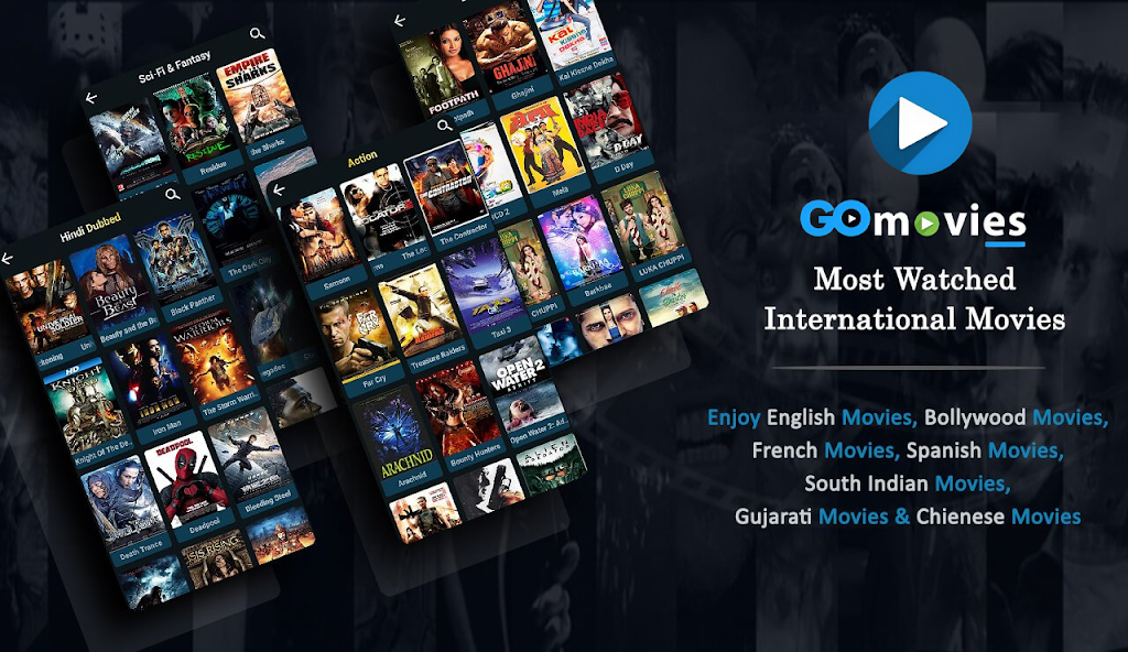 GoMovies- Online Movies&series ဖန်သားပြင်ဓာတ်ပုံ 0