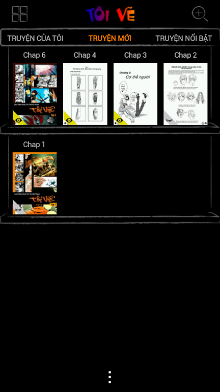 Schermata I draw the laid-up on comics 1