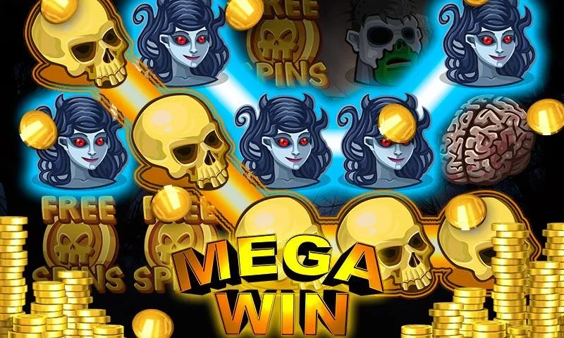 Vegas Clown Jackpot - Halloween Slot Machine Ảnh chụp màn hình 1