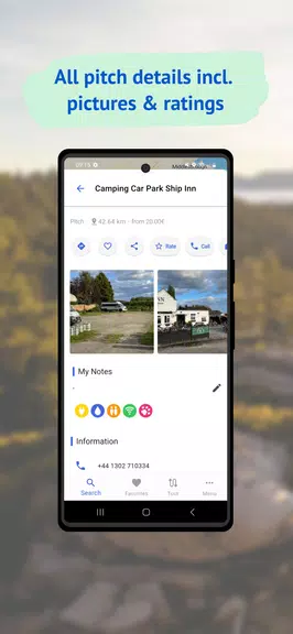 Camping Radar de promobil Capture d'écran 1