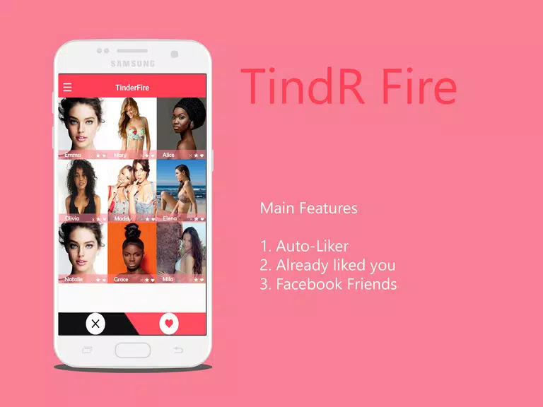 TindR Fire स्क्रीनशॉट 0