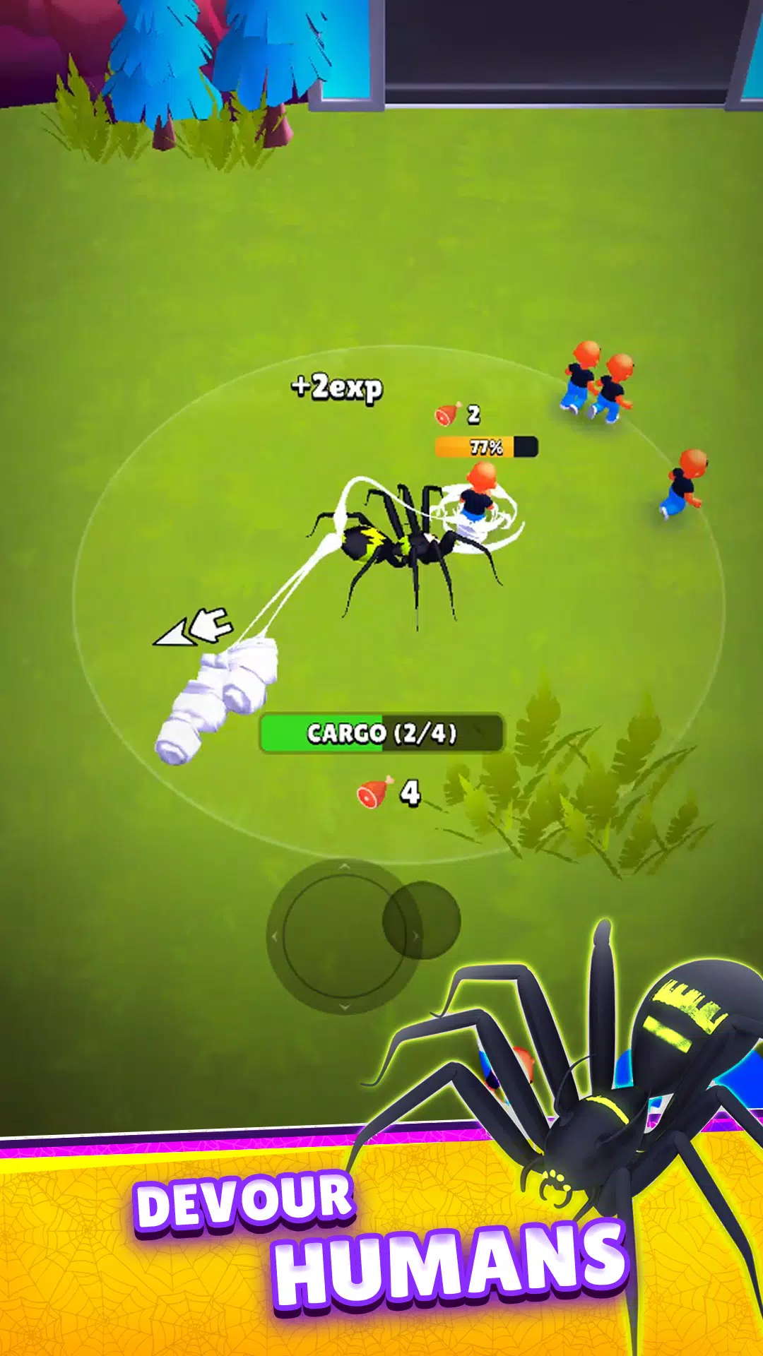 Spider Invasion: RPG Survival! ภาพหน้าจอ 1