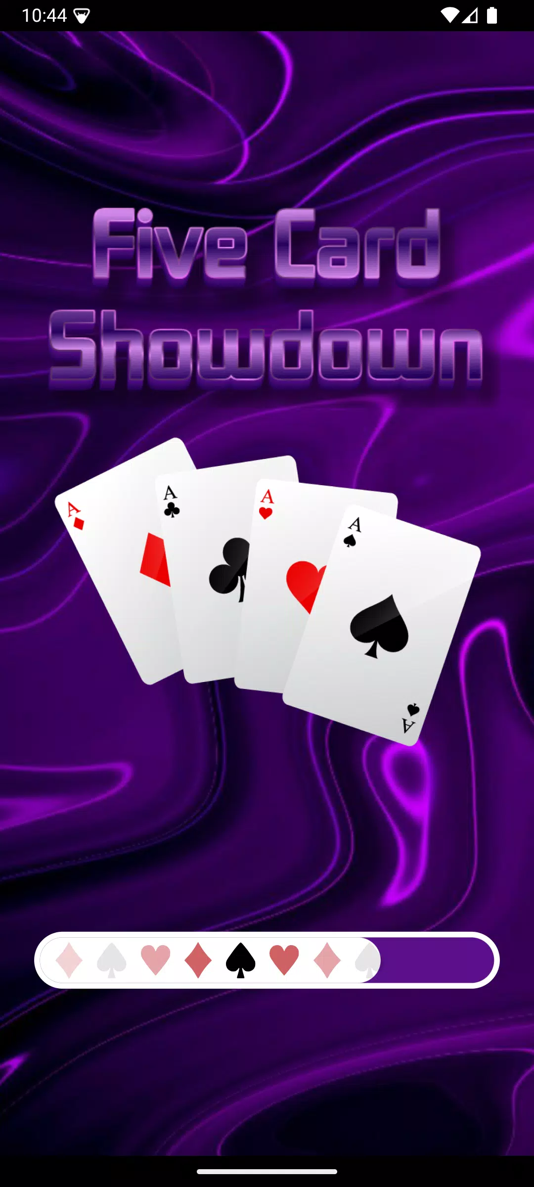 Five Card Showdown ဖန်သားပြင်ဓာတ်ပုံ 0