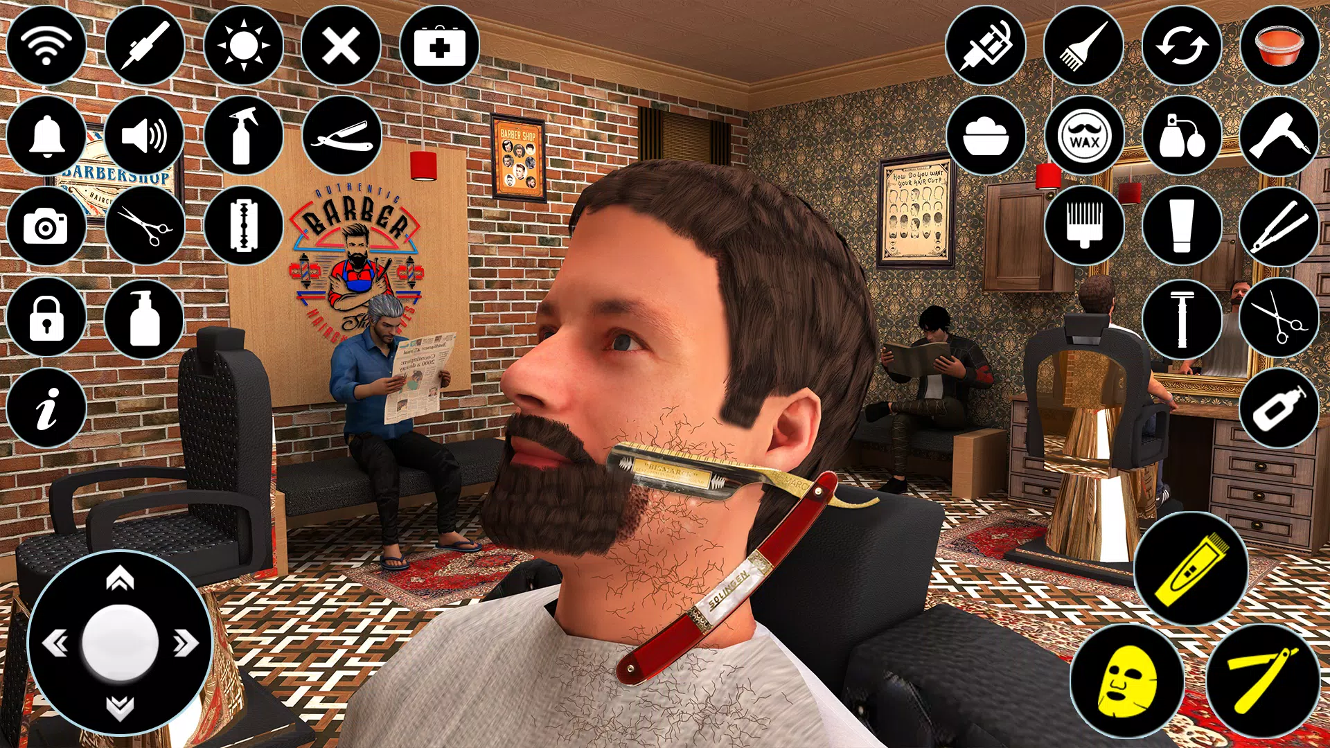 Barber Shop Game: Hair Salon Capture d'écran 0