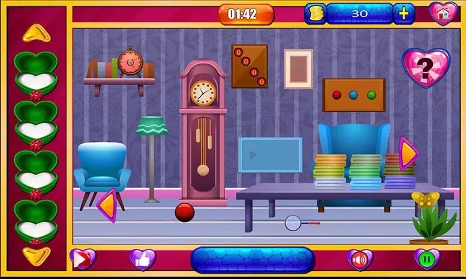 100 Doors Escape - Girl Room Zrzut ekranu 2