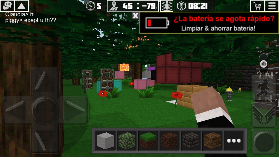 Mini Block Craft: Planet Craft Screenshot 1