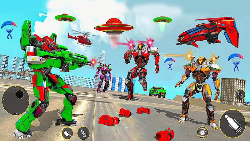 Spaceship Robot Transform Game Tangkapan skrin 2