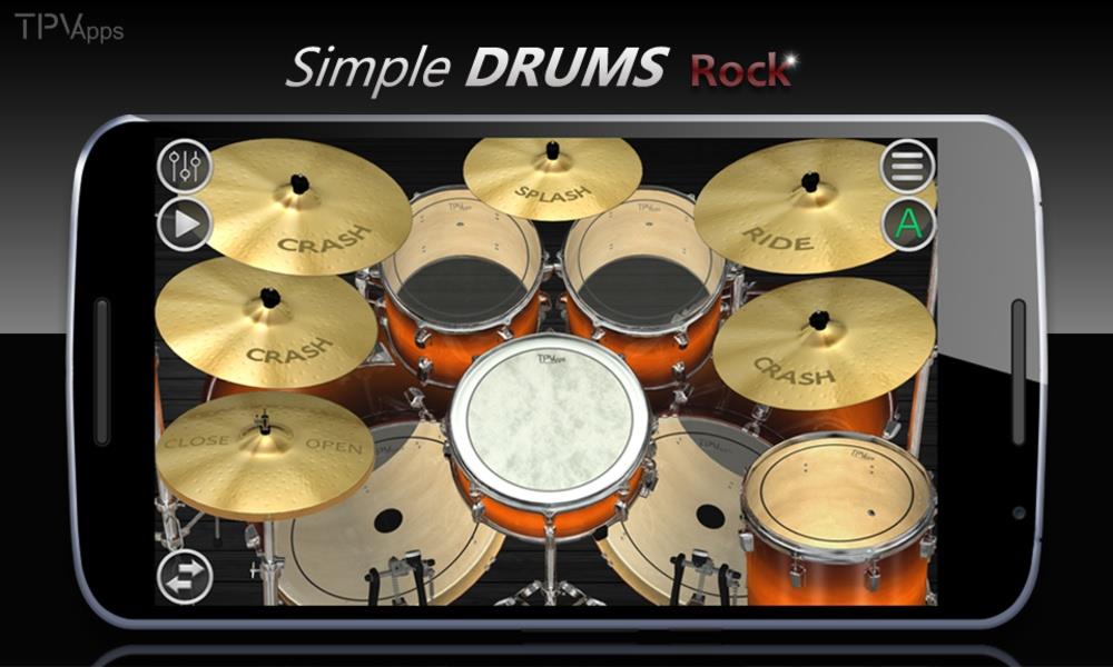 Simple Drums Rock Tangkapan skrin 3