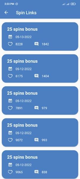 Spin Link - Spin and Coin Ảnh chụp màn hình 0