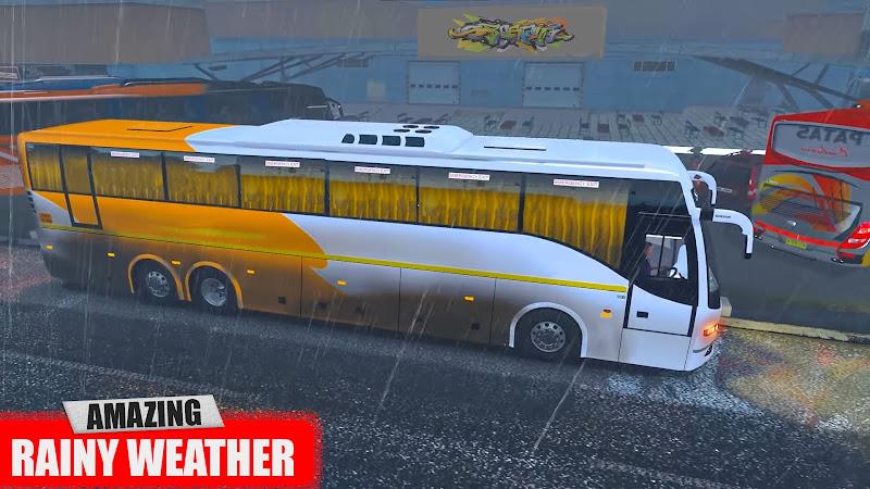 Euro Coach Bus Driving Games Schermafbeelding 3