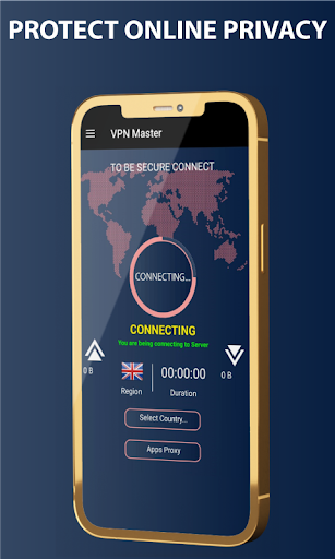 VPN Proxy Master Safe & secure Ảnh chụp màn hình 3