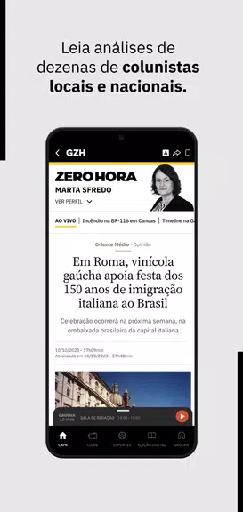 Schermata GZH: notícias do RS e do mundo 3