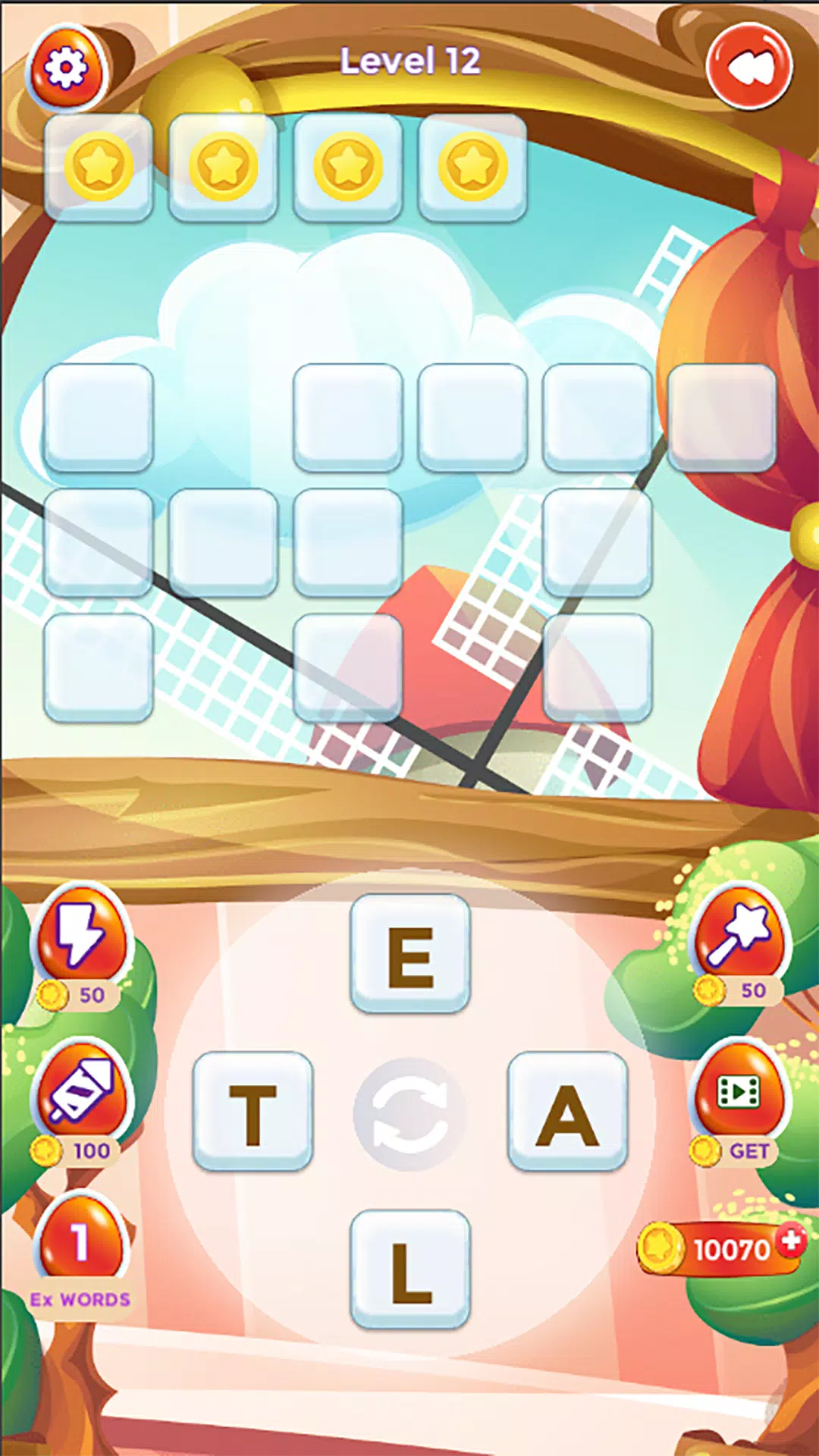 Word Scrape ภาพหน้าจอ 0