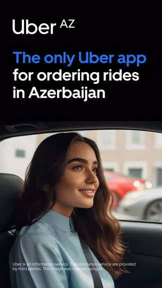 Uber AZ — Taksi və Çatdırılma應用截圖第0張