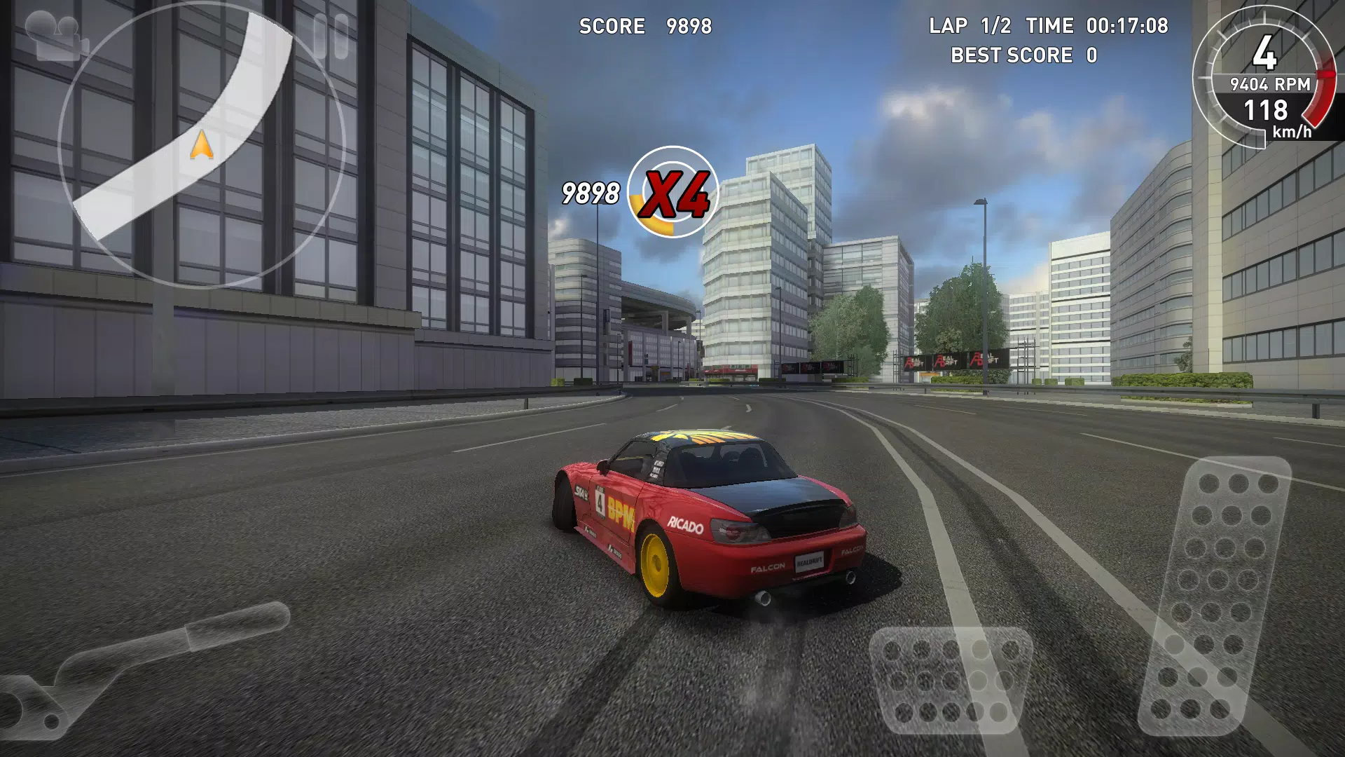 Real Drift Car Racing Lite Schermafbeelding 0