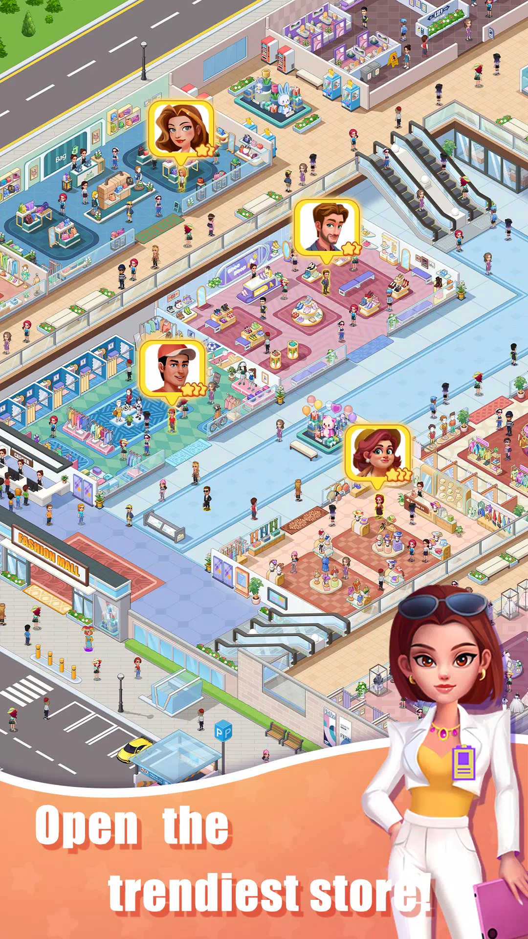 Idle Shopping Mall - Tycoon স্ক্রিনশট 0