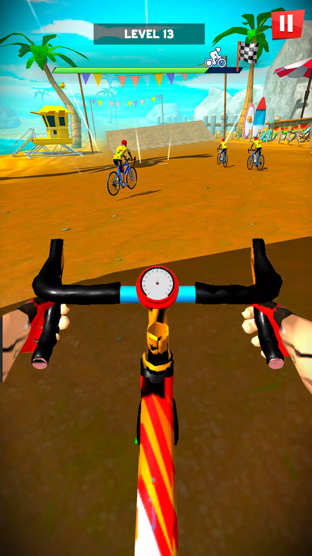 Bmx Racing: Offroad Cycle Game Captura de pantalla 2