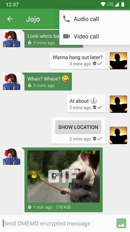 Conversations Screenshot 1