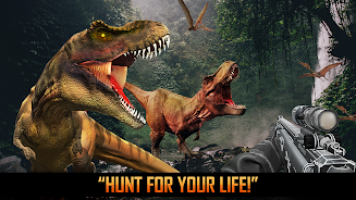 Wild Dino Hunting Jungle Games Captura de pantalla 3