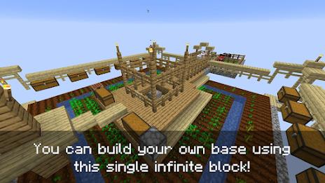 One block survival for MCPE Schermafbeelding 3